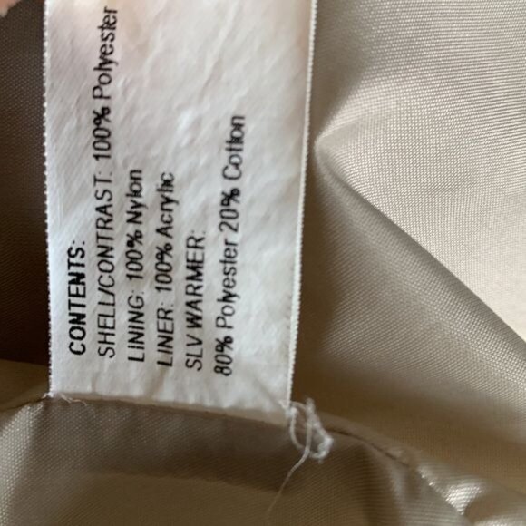 Gallery Petite Women's PM Beige Hooded Jacket - Picture 4 of 13